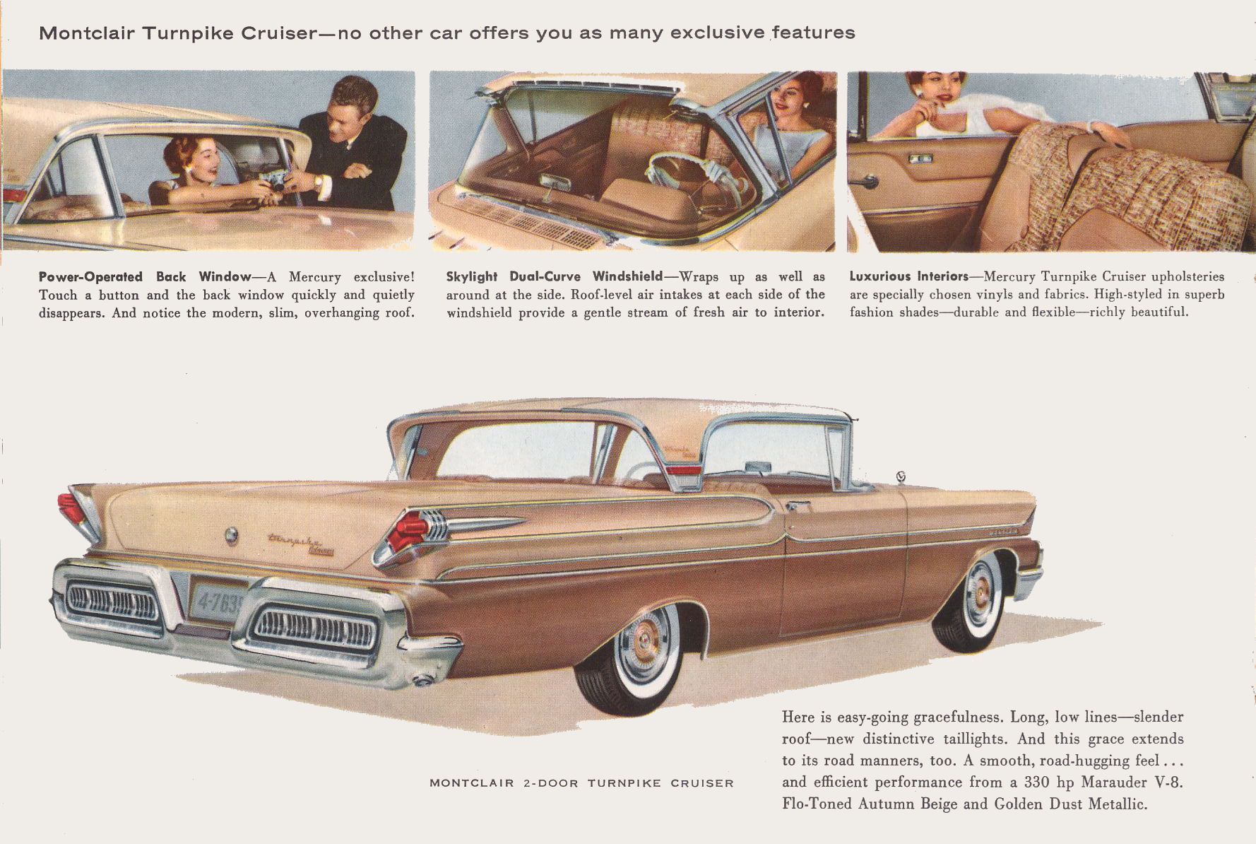 1958 Mercury Brochure Page 12